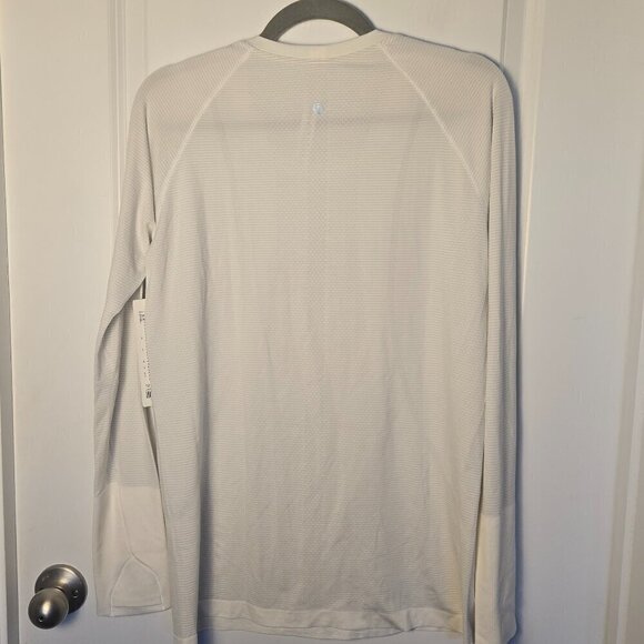 NWT Lululemon Swiftly Tech Long Sleeve 2.0 - 12 White - Picture 4 of 8